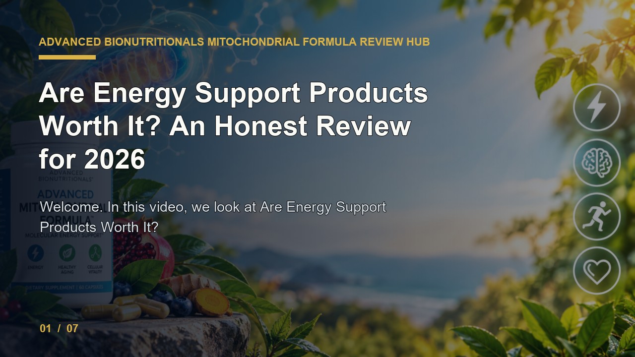 Advanced Bionutritionals Mitochondrial Formula Review: Are Energy Support Products Worth It an Honest Review for 2026 video thumbnail
