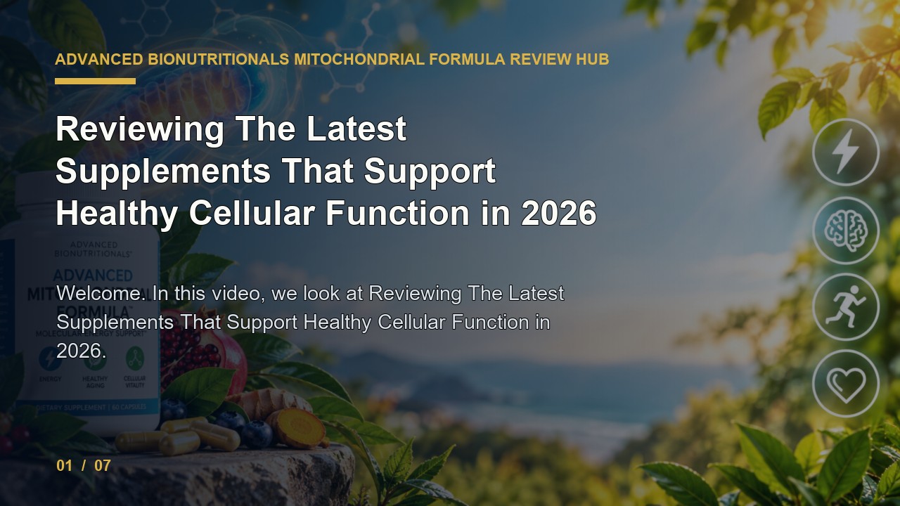 Advanced Bionutritionals Mitochondrial Formula Review: Reviewing the Latest Supplements That Support Healthy Cellular Function in 2026 video thumbnail