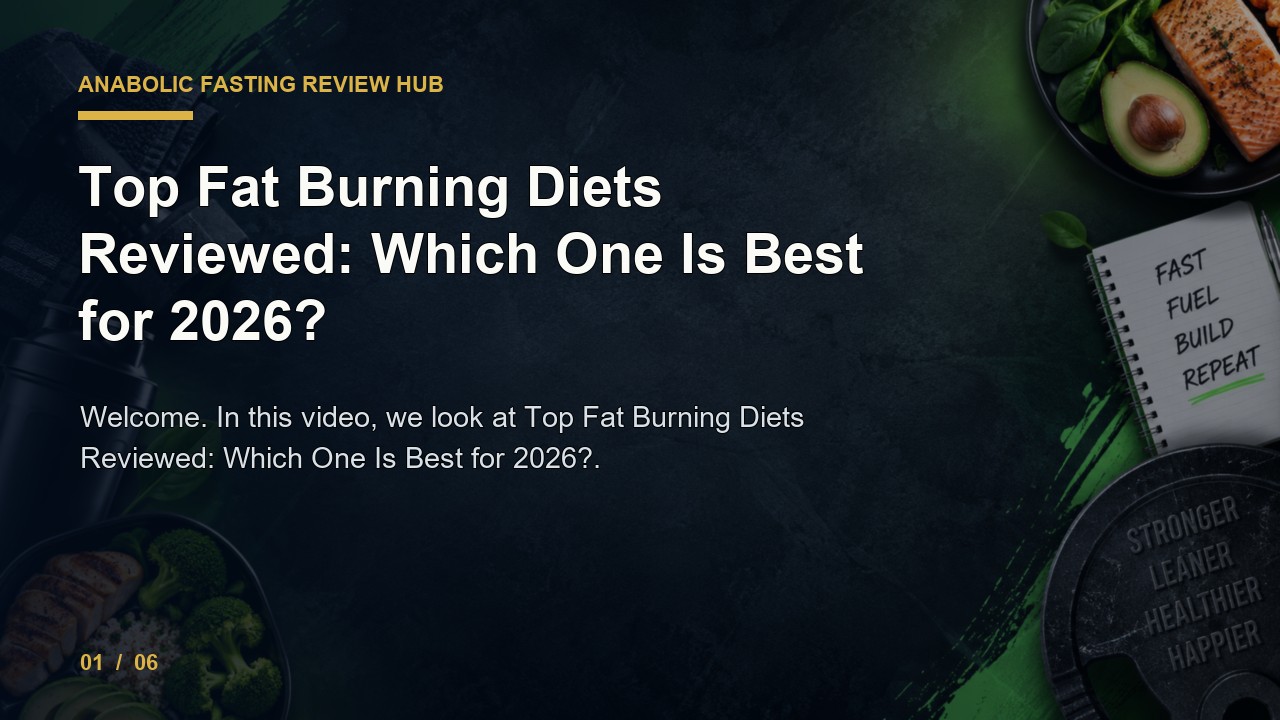 Anabolic Fasting Review: Top Fat Burning Diets Reviewed Which One Is Best for 2026 video thumbnail