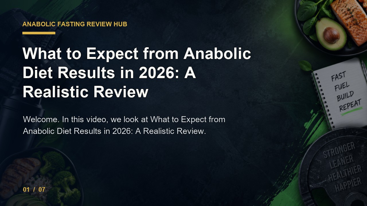 Anabolic Fasting Review: What to Expect from Anabolic Diet Results in 2026 a Realistic Review video thumbnail