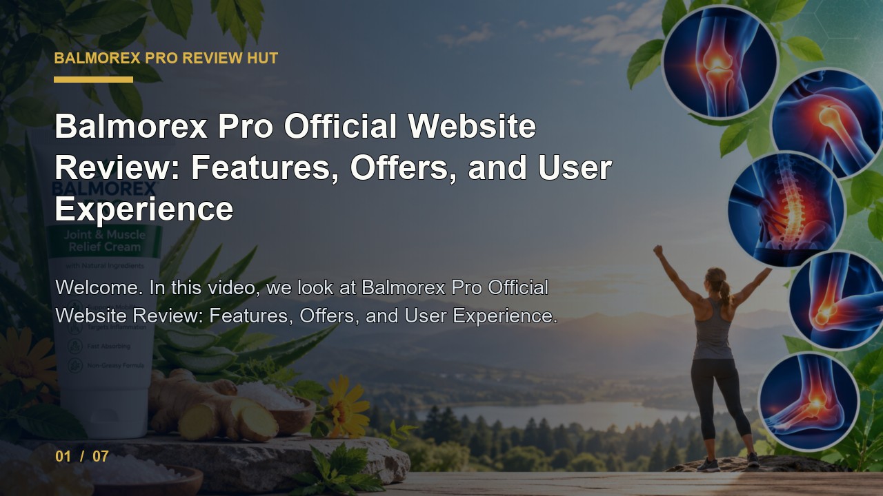 Balmorex Pro Review: Balmorex Pro Official Website Review Features Offers and User Experience video thumbnail