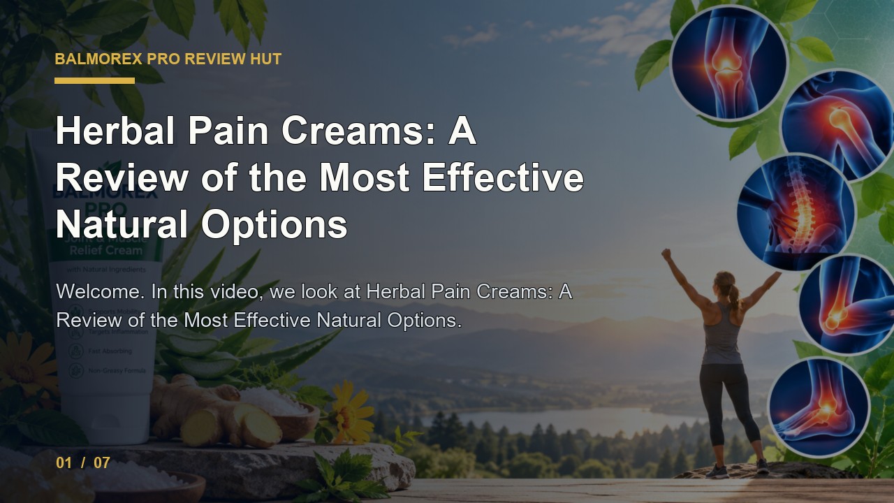 Balmorex Pro Review: Herbal Pain Creams a Review of the Most Effective Natural Options video thumbnail
