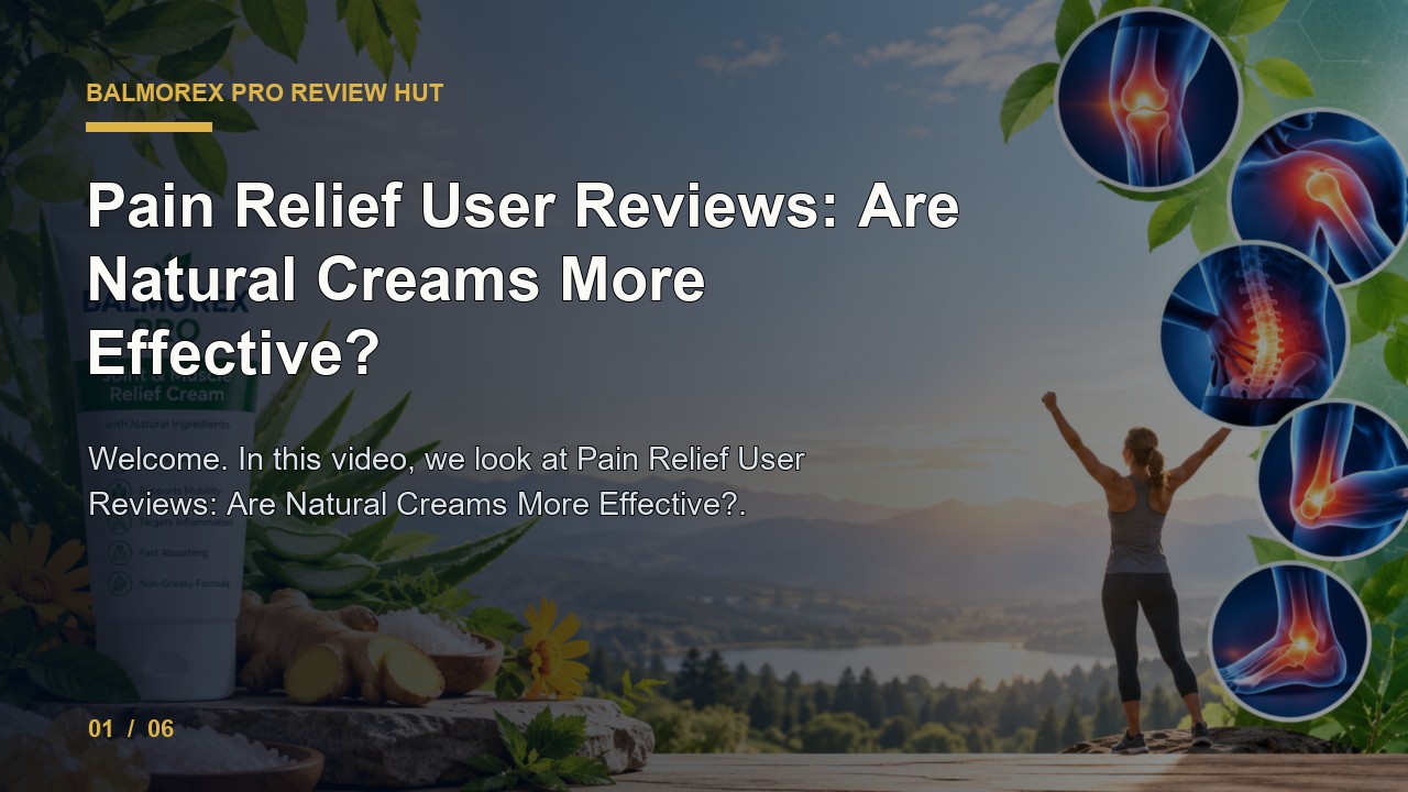 Balmorex Pro Review: Pain Relief User Reviews Are Natural Creams More Effective video thumbnail