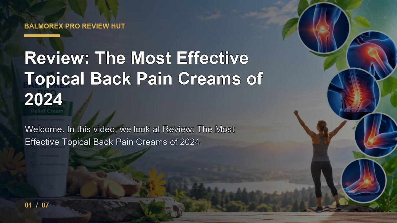 Balmorex Pro Review: Review the Most Effective Topical Back Pain Creams of 2024 video thumbnail