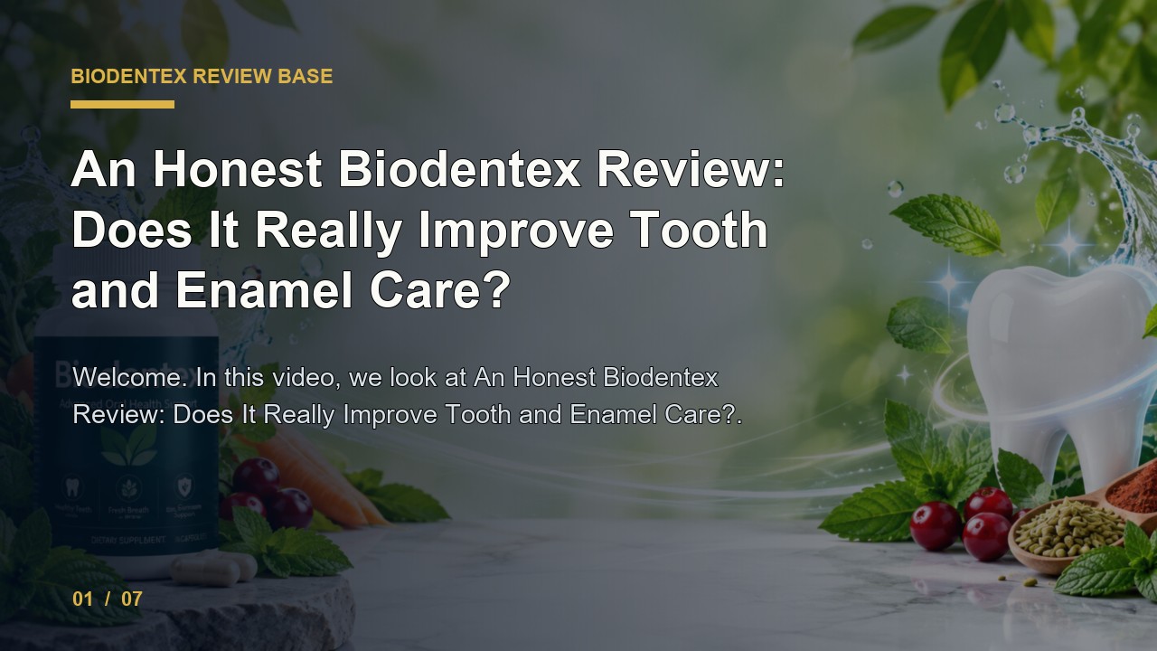 BioDentex Review: an Honest BioDentex Review Does It Really Improve Tooth and Enamel Care video thumbnail
