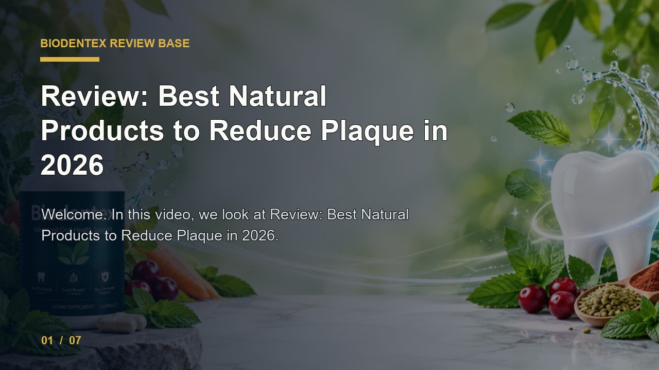 BioDentex Review: Review Best Natural Products to Reduce Plaque in 2026 video thumbnail