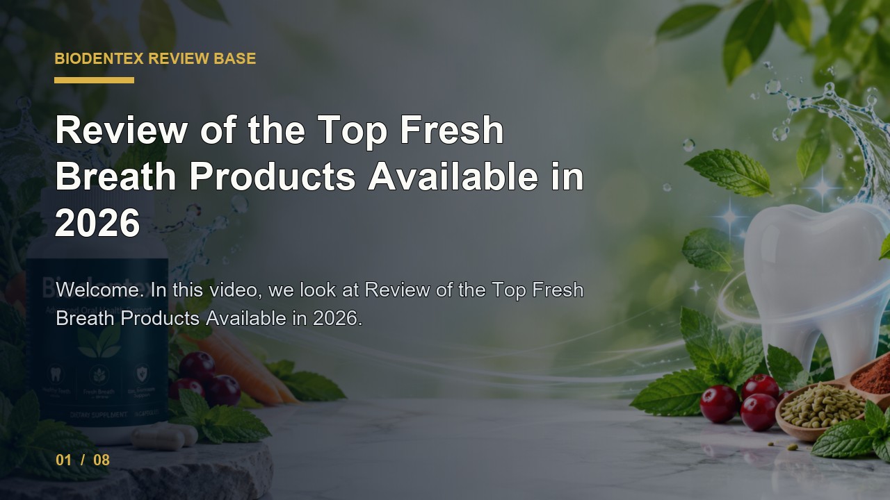 BioDentex Review: Review of the Top Fresh Breath Products Available in 2026 video thumbnail