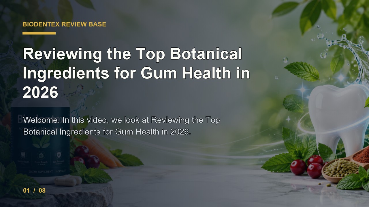 BioDentex Review: Reviewing the Top Botanical Ingredients for Gum Health in 2026 video thumbnail
