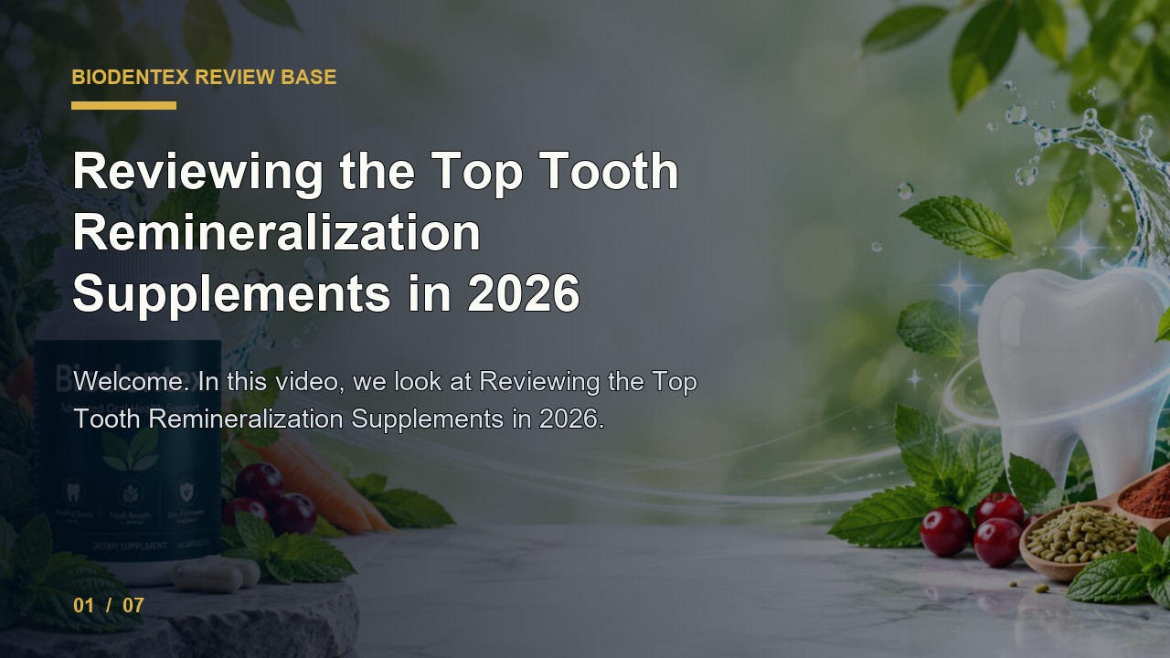 BioDentex Review: Reviewing the Top Tooth Remineralization Supplements in 2026 video thumbnail