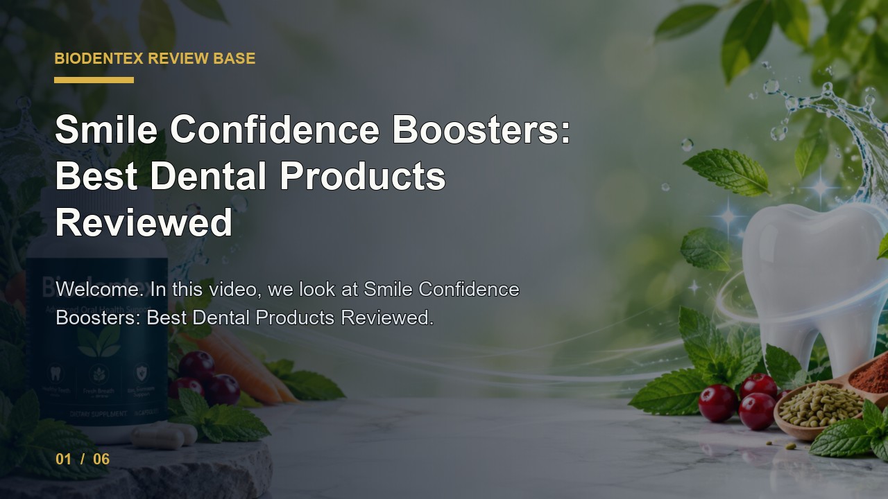 BioDentex Review: Smile Confidence Boosters Best Dental Products Reviewed video thumbnail