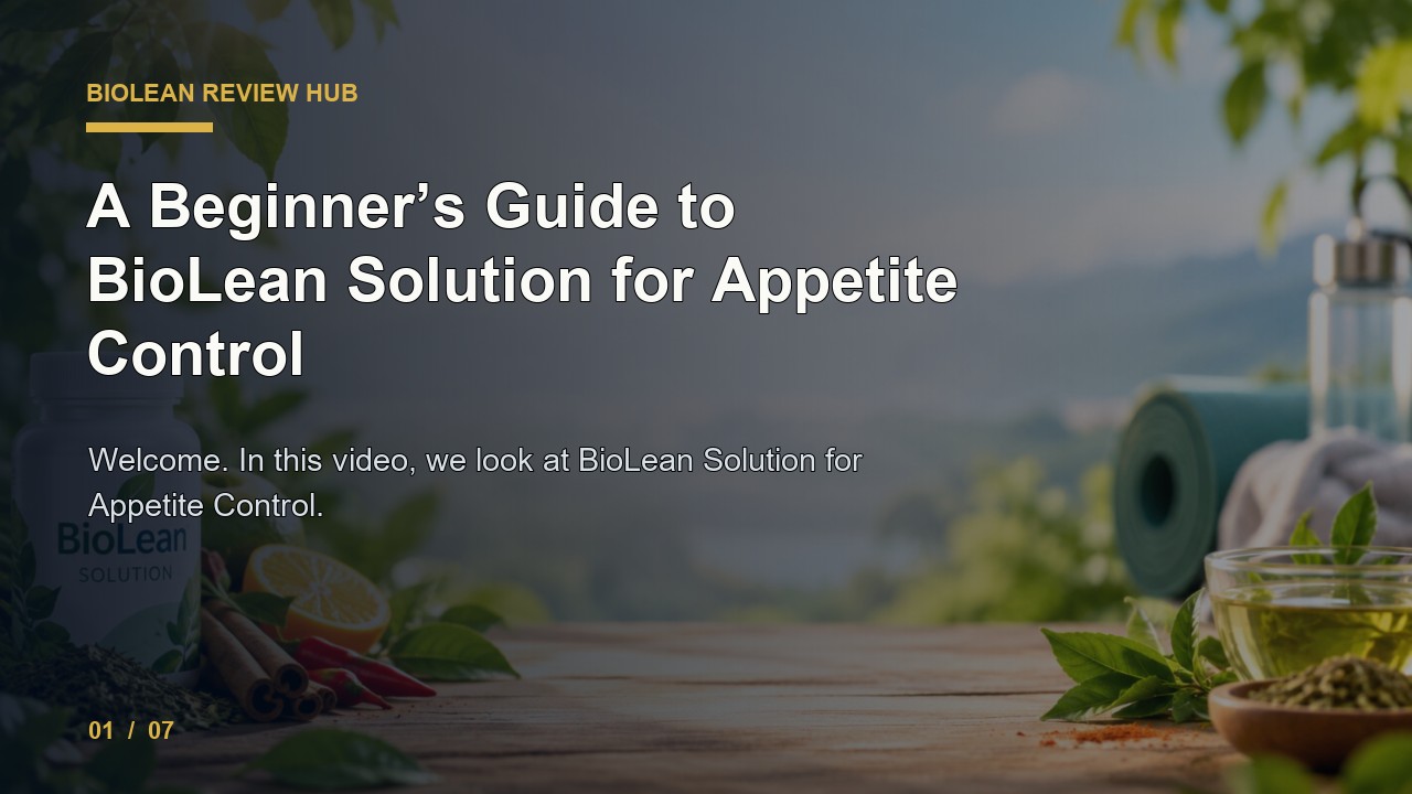 BioLean Review: a Beginner's Guide to BioLean Solution for Appetite Control video thumbnail
