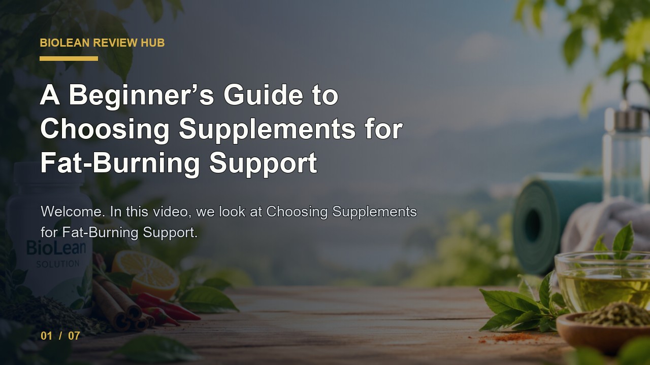 BioLean Review: a Beginner's Guide to Choosing Supplements for Fat Burning Support video thumbnail