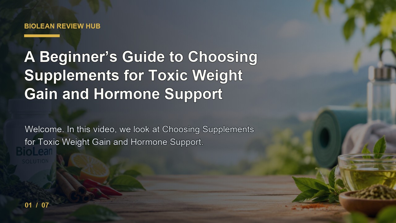 BioLean Review: a Beginner's Guide to Choosing Supplements for Toxic Weight Gain and Hormone Support video thumbnail