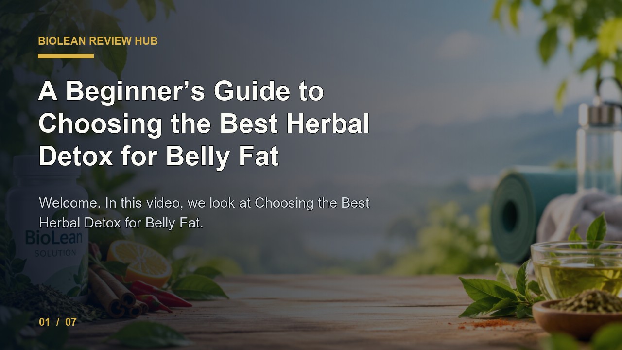 BioLean Review: a Beginner's Guide to Choosing the Best Herbal Detox for Belly Fat video thumbnail