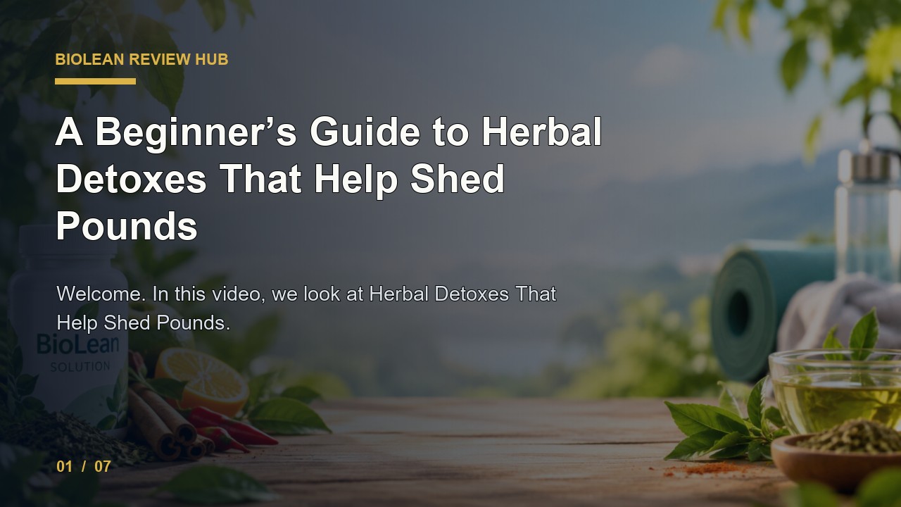 BioLean Review: a Beginner's Guide to Herbal Detoxes That Help Shed Pounds video thumbnail
