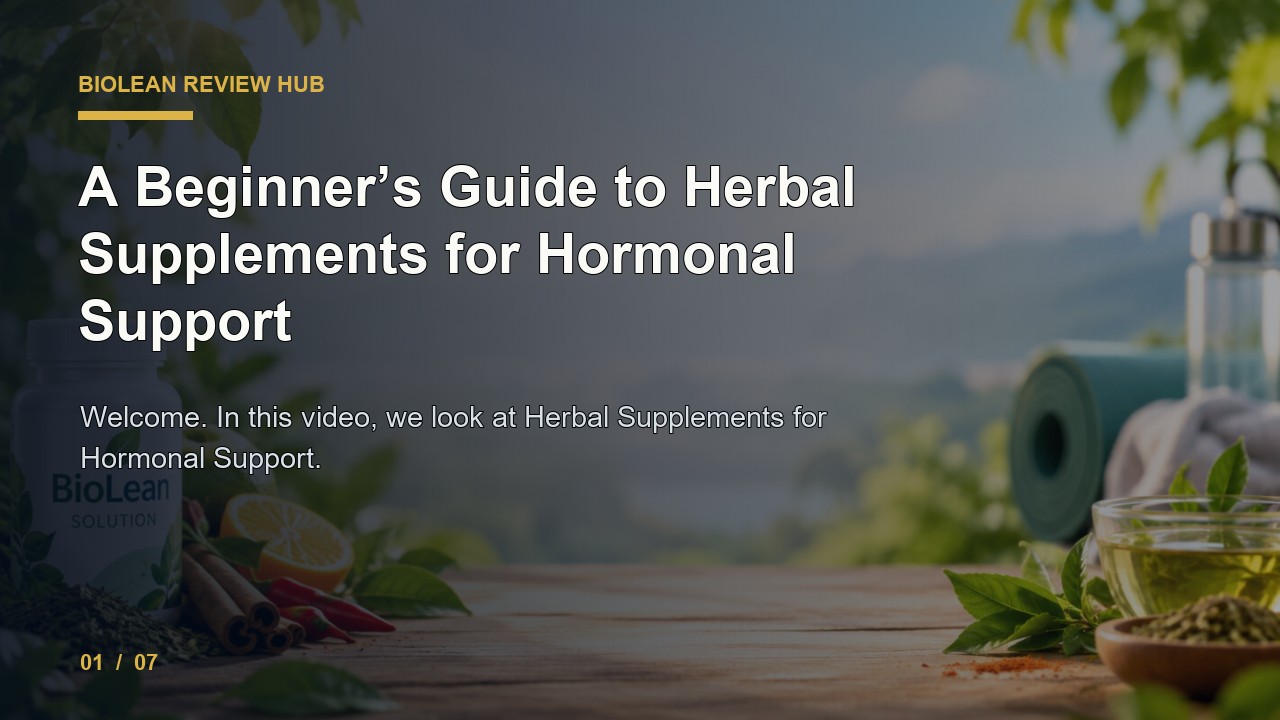 BioLean Review: a Beginner's Guide to Herbal Supplements for Hormonal Support video thumbnail