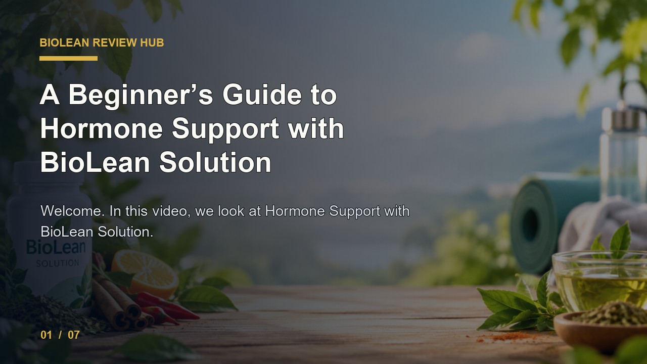 BioLean Review: a Beginner's Guide to Hormone Support with BioLean Solution video thumbnail