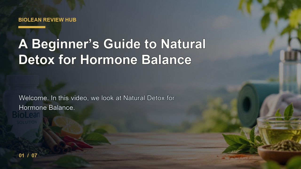 BioLean Review: a Beginner's Guide to Natural Detox for Hormone Balance video thumbnail