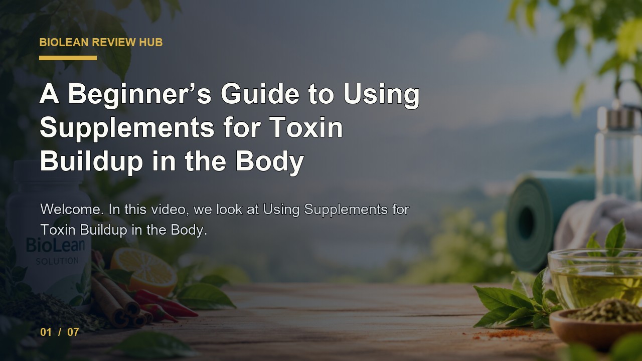 BioLean Review: a Beginner's Guide to Using Supplements for Toxin Buildup in the Body video thumbnail