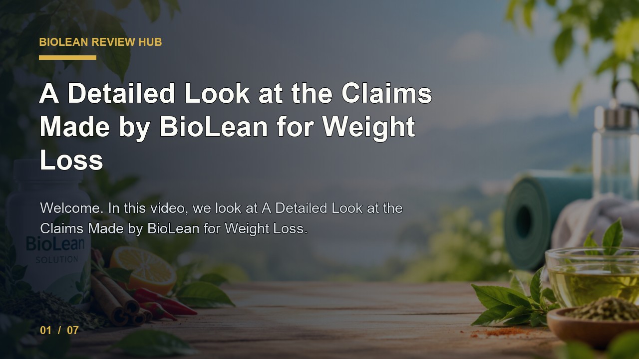 BioLean Review: a Detailed Look at the Claims Made by BioLean for Weight Loss video thumbnail