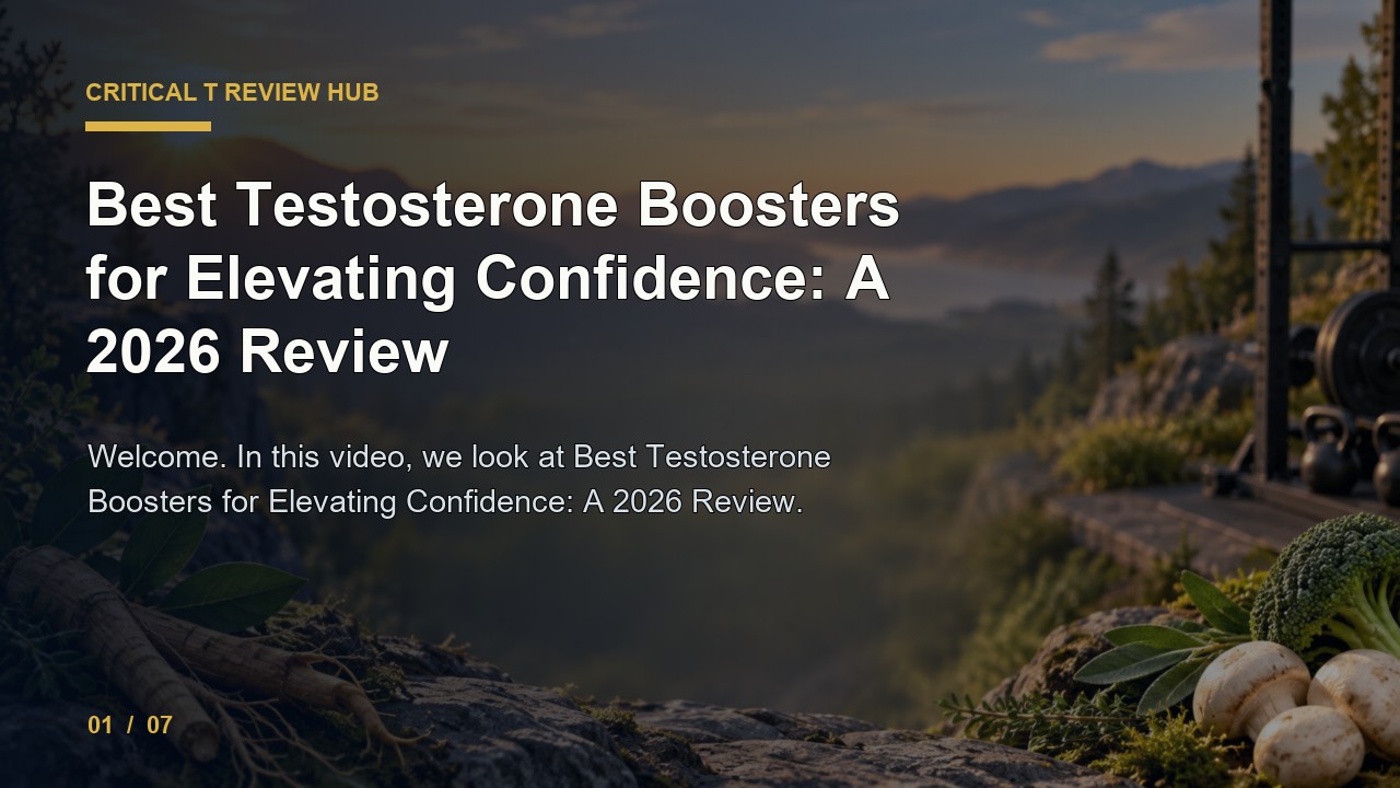 Critical T Review: Best Testosterone Boosters for Elevating Confidence a 2026 Review video thumbnail