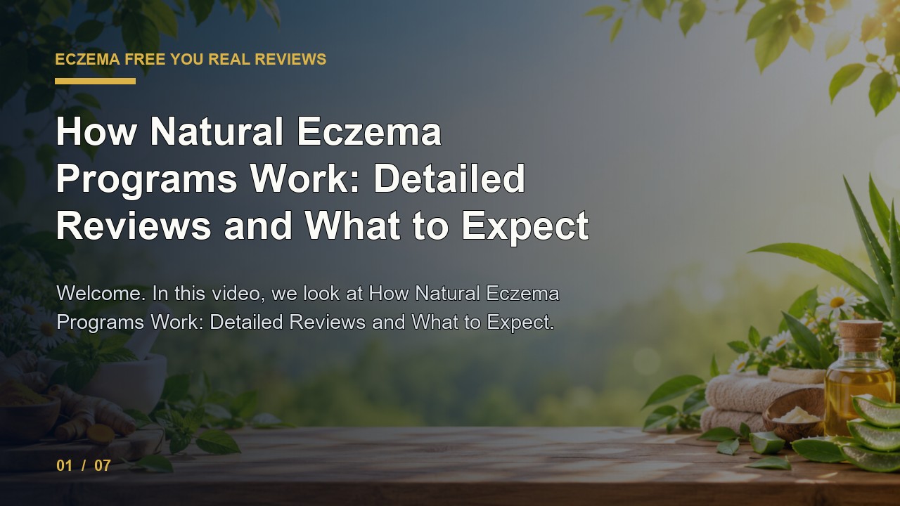 Eczema Free You Review: How Natural Eczema Programs Work Detailed Reviews and What to Expect video thumbnail