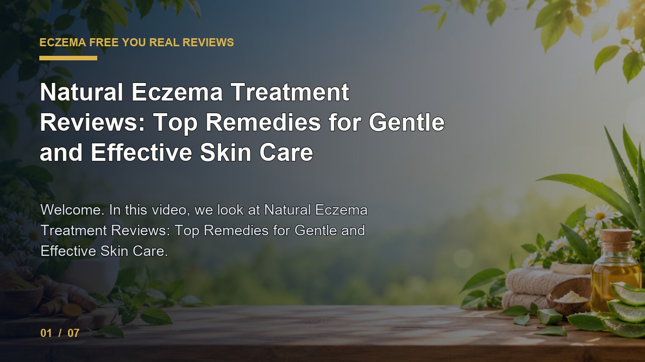 Eczema Free You Review: Natural Eczema Treatment Reviews Top Remedies for Gentle and Effective Skin Care video thumbnail