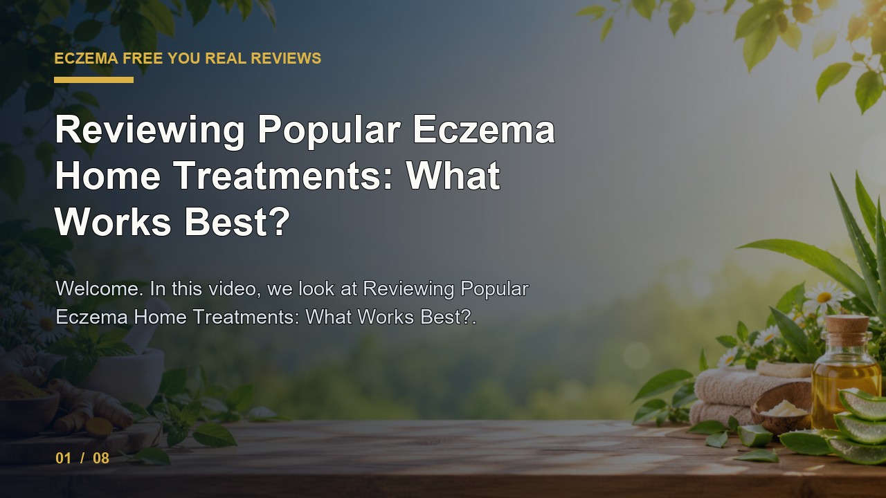 Eczema Free You Review: Reviewing Popular Eczema Home Treatments What Works Best video thumbnail
