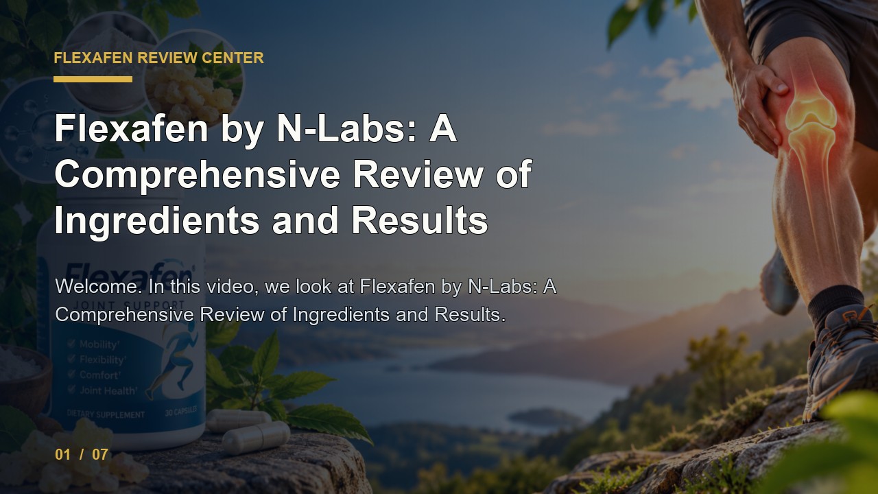 Flexafen Review: Flexafen by N Labs a Comprehensive Review of Ingredients and Results video thumbnail