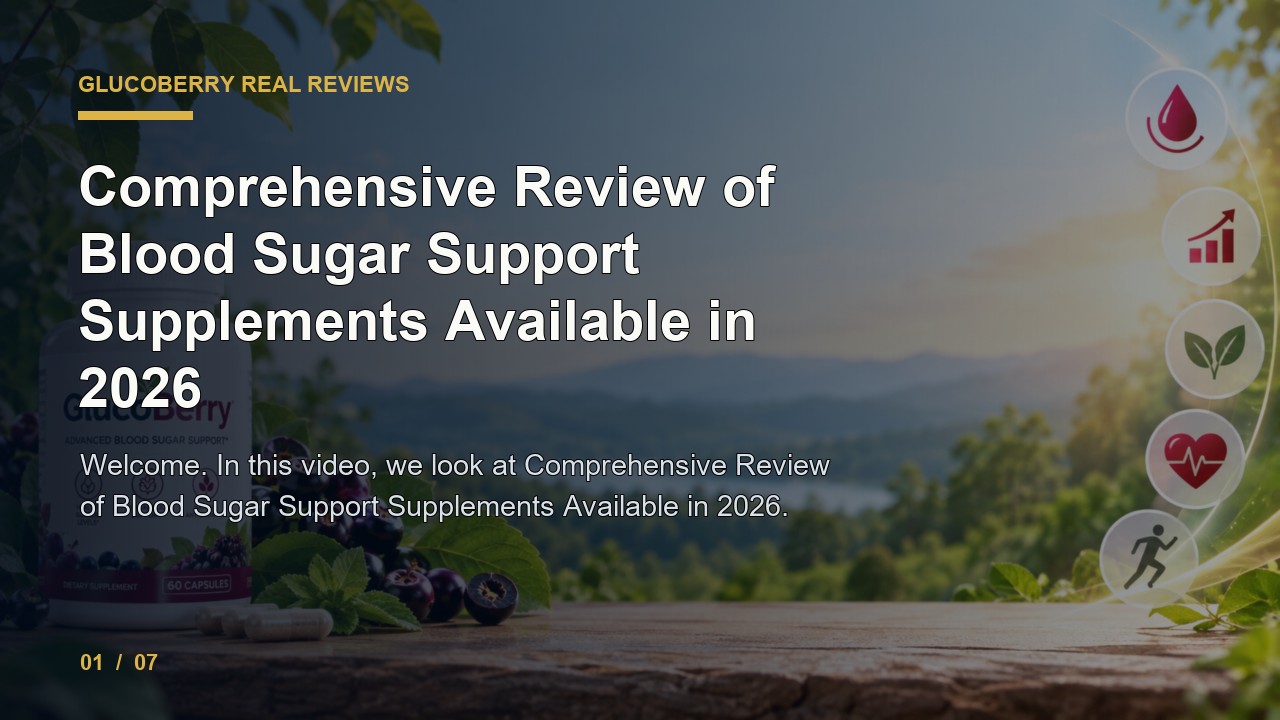GlucoBerry Review: Comprehensive Review of Blood Sugar Support Supplements Available in 2026 video thumbnail