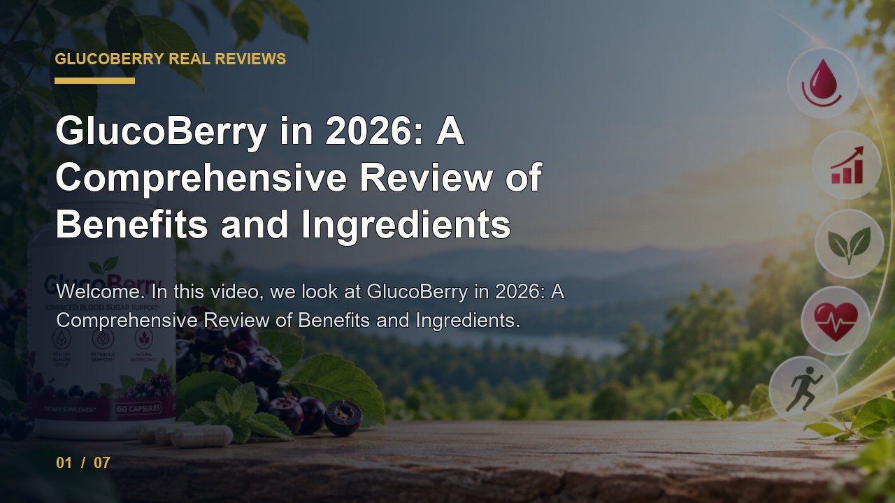 GlucoBerry Review: GlucoBerry in 2026 a Comprehensive Review of Benefits and Ingredients video thumbnail