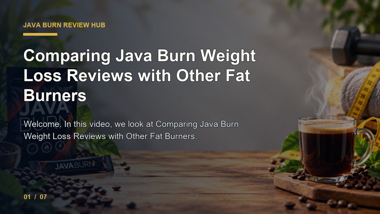 Java Burn Review: Comparing Java Burn Weight Loss Reviews with Other Fat Burners video thumbnail