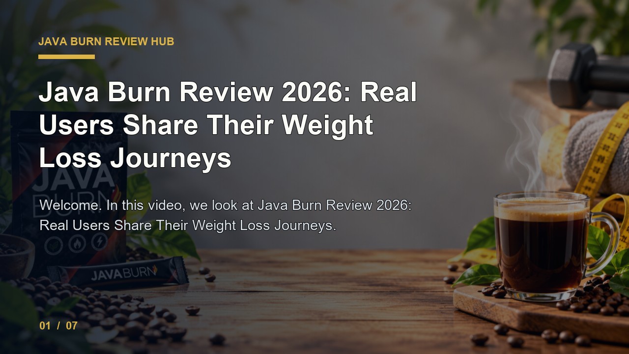 Java Burn Review: Java Burn Review 2026 Real Users Share Their Weight Loss Journeys video thumbnail