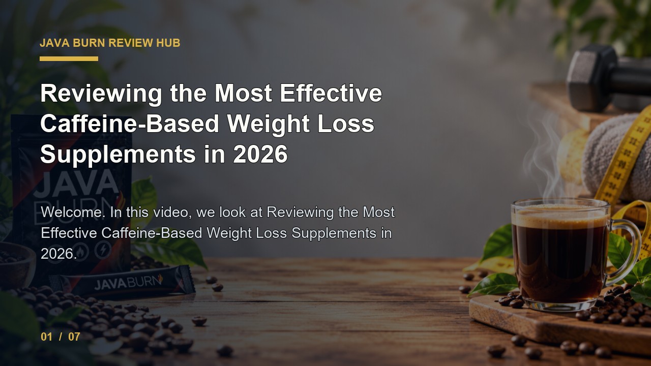 Java Burn Review: Reviewing the Most Effective Caffeine Based Weight Loss Supplements in 2026 video thumbnail