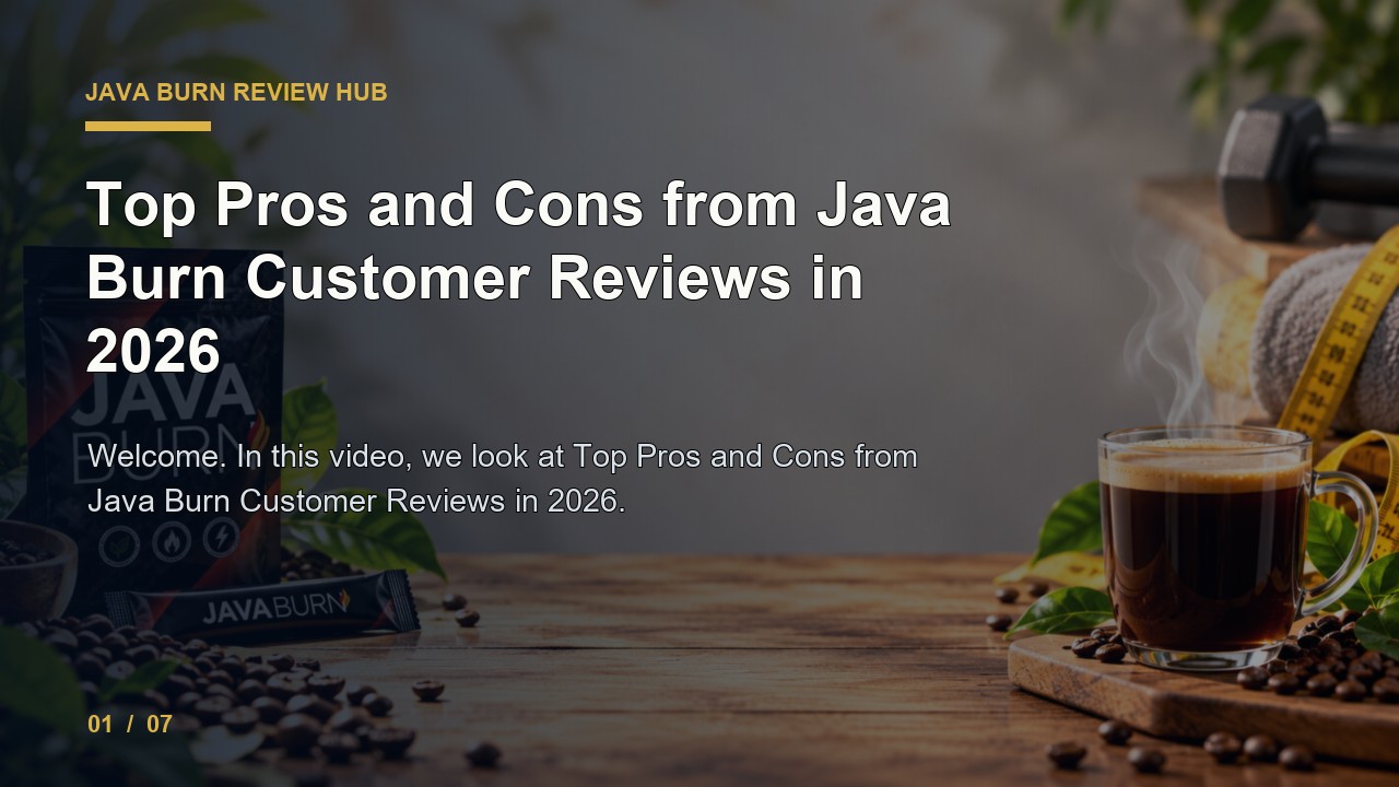 Java Burn Review: Top Pros and Cons from Java Burn Customer Reviews in 2026 video thumbnail
