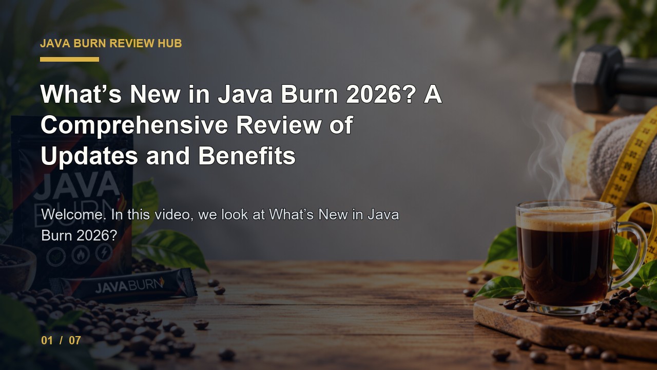 Java Burn Review: What's New in Java Burn 2026 a Comprehensive Review of Updates and Benefits video thumbnail