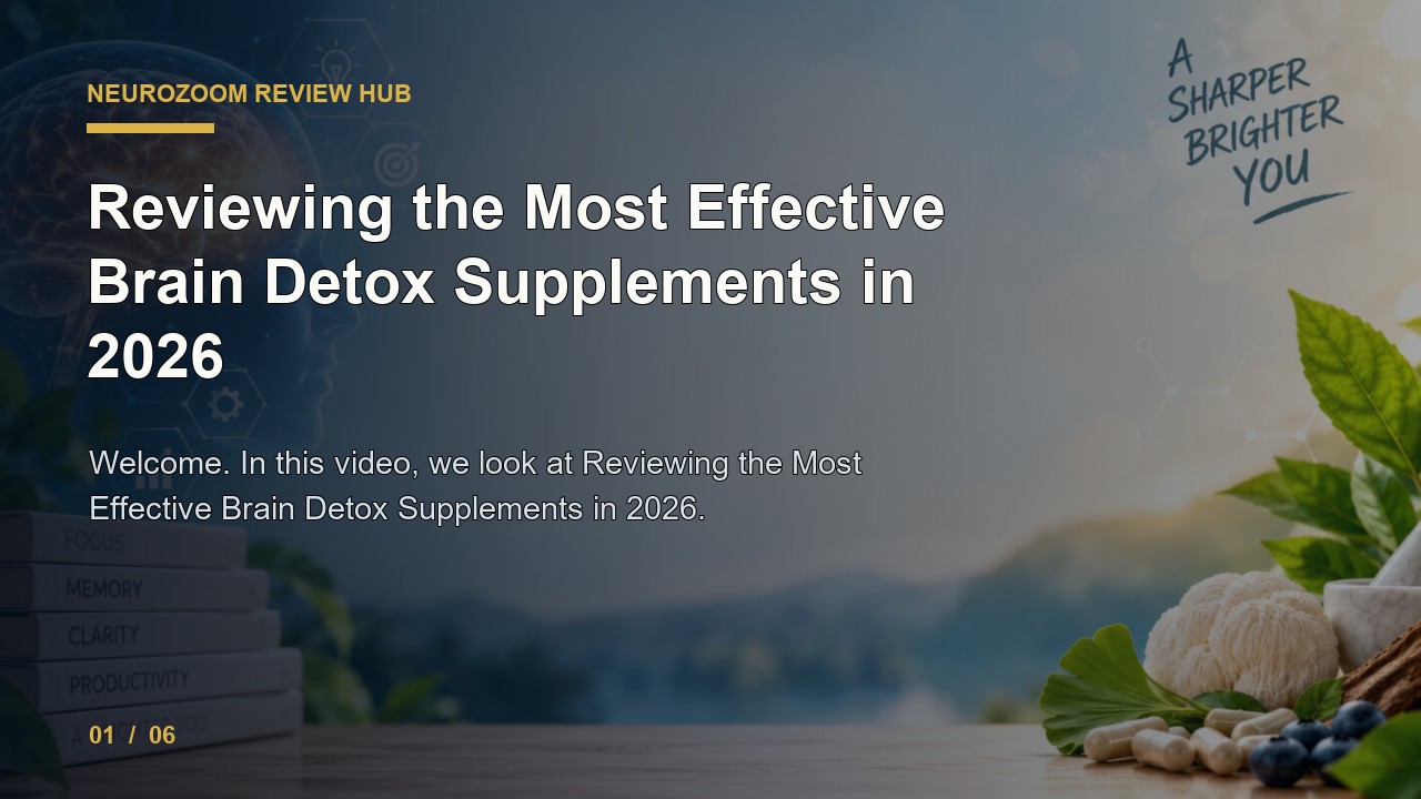NeuroZoom Review: Reviewing the Most Effective Brain Detox Supplements in 2026 video thumbnail