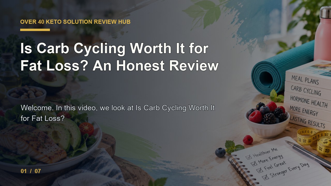 Over 40 Keto Solution Review: Is Carb Cycling Worth It for Fat Loss an Honest Review video thumbnail