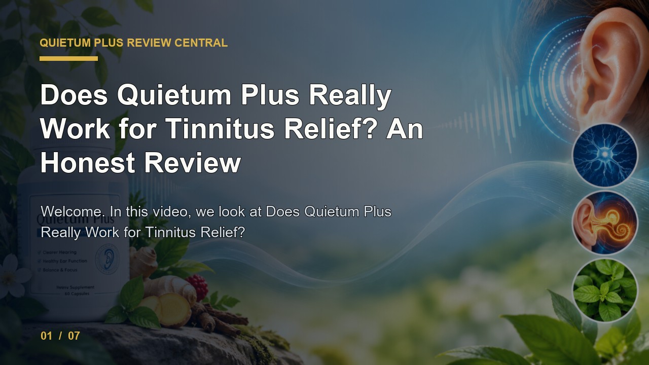 Quietum Plus Review: Does Quietum Plus Really Work for Tinnitus Relief an Honest Review video thumbnail