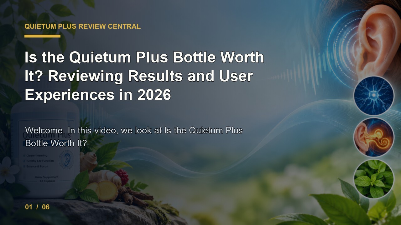 Quietum Plus Review: Is the Quietum Plus Bottle Worth It Reviewing Results and User Experiences in 2026 video thumbnail