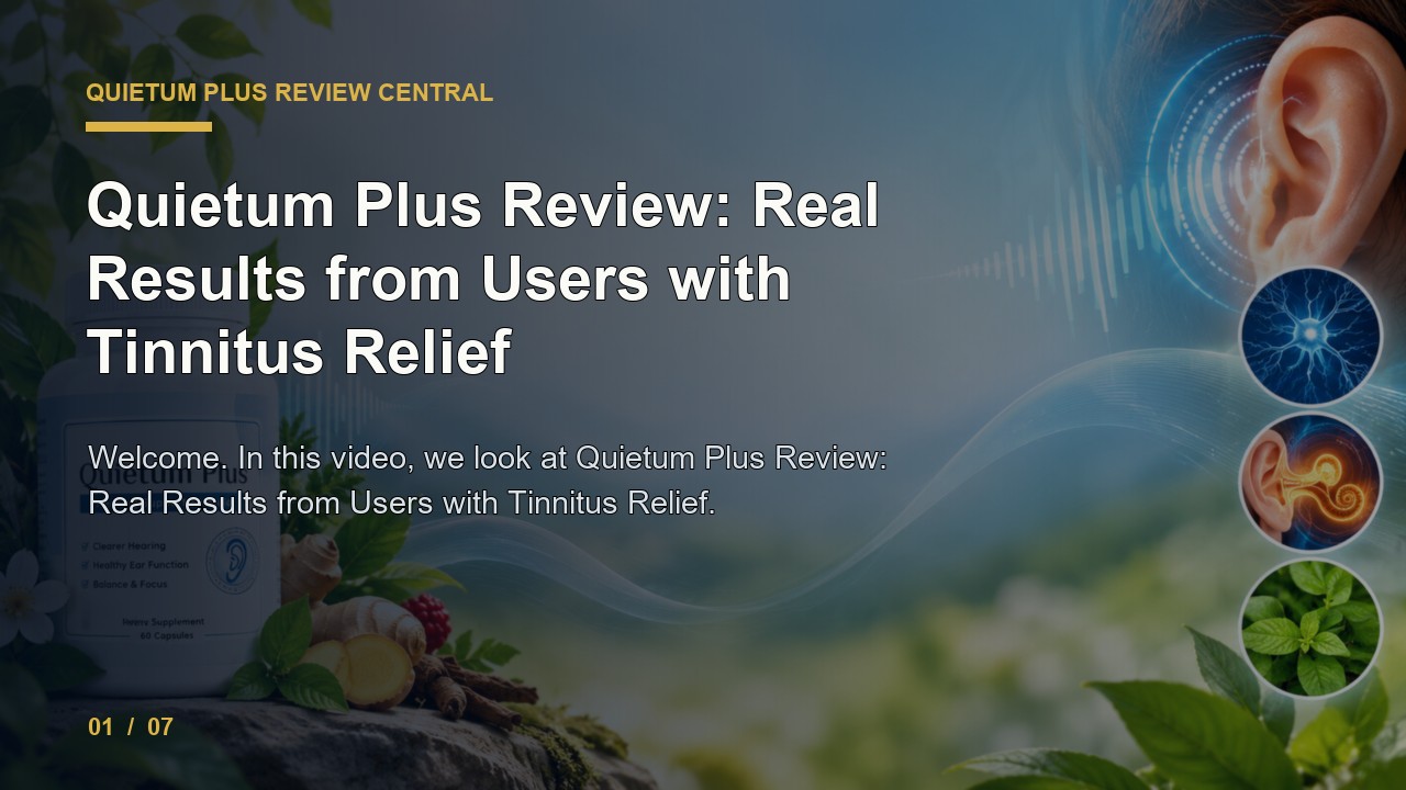 Quietum Plus Review: Quietum Plus Review Real Results from Users with Tinnitus Relief video thumbnail