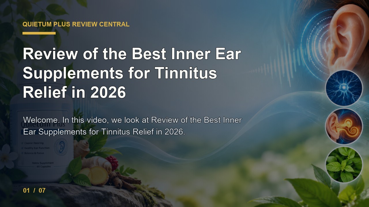 Quietum Plus Review: Review of the Best Inner Ear Supplements for Tinnitus Relief in 2026 video thumbnail
