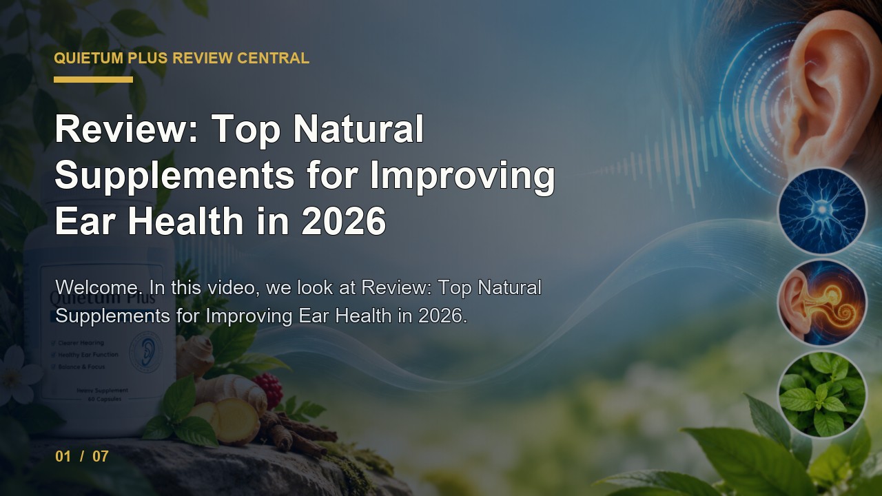 Quietum Plus Review: Review Top Natural Supplements for Improving Ear Health in 2026 video thumbnail