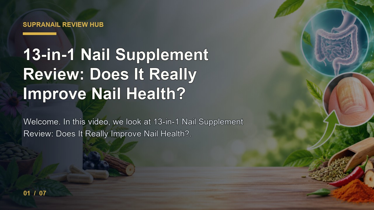 SupraNail Review: in 1 Nail Supplement Review Does It Really Improve Nail Health video thumbnail