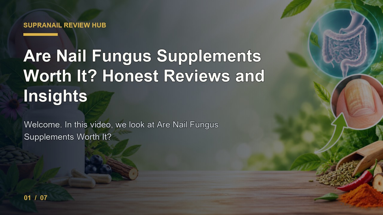 SupraNail Review: Are Nail Fungus Supplements Worth It Honest Reviews and Insights video thumbnail