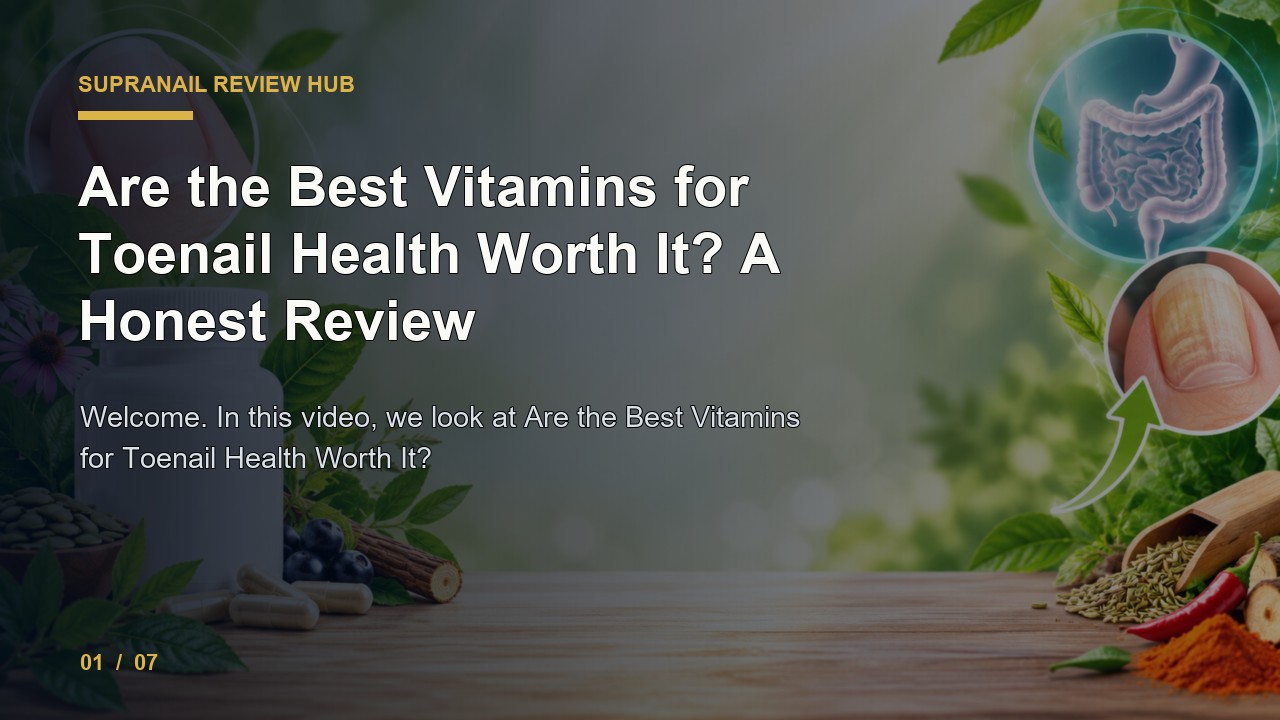 SupraNail Review: Are the Best Vitamins for Toenail Health Worth It a Honest Review video thumbnail