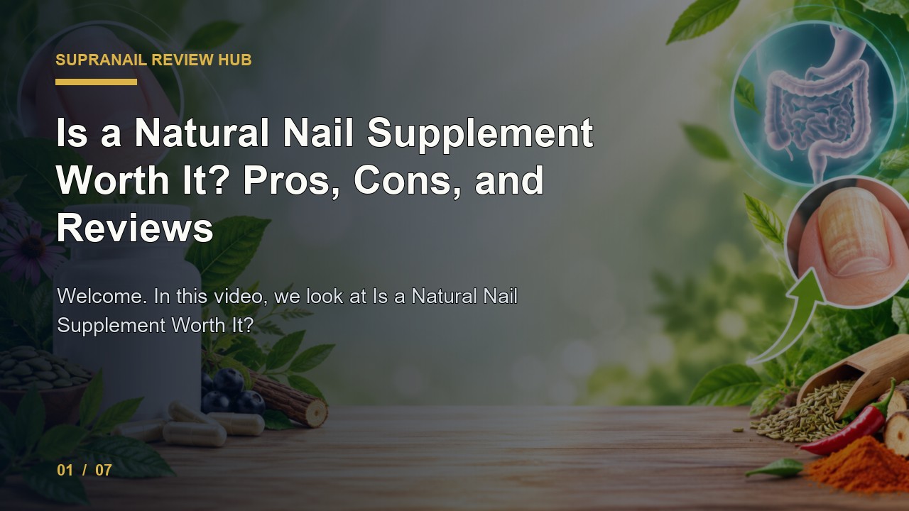 SupraNail Review: Is a Natural Nail Supplement Worth It Pros Cons and Reviews video thumbnail