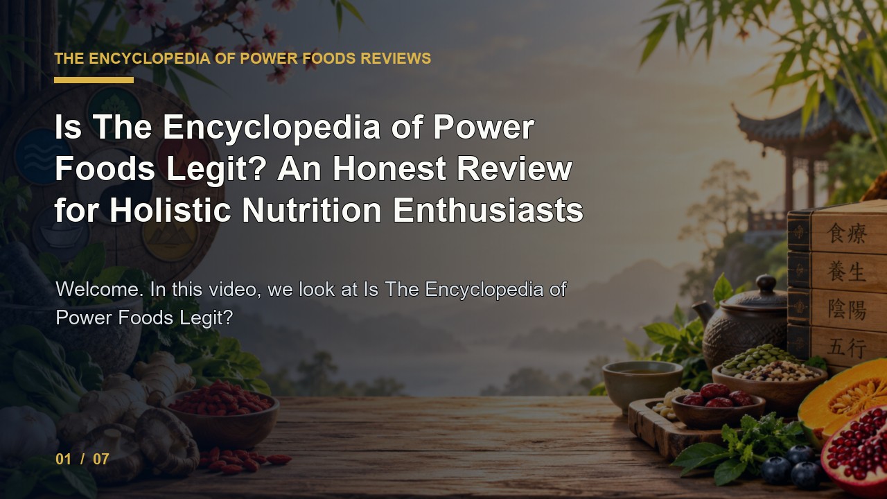 The Encyclopedia of Power Foods Review: Is The Encyclopedia of Power Foods Legit an Honest Review for Holistic Nutrition Enthusiasts video thumbnail