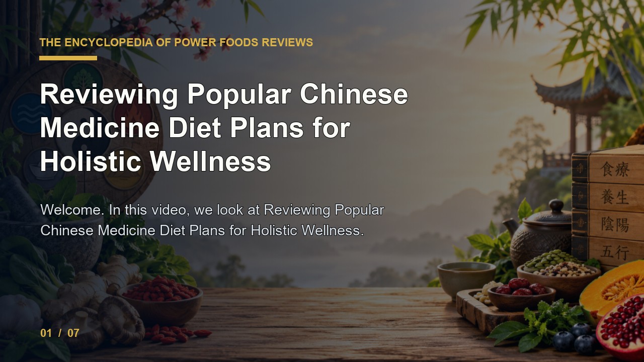 The Encyclopedia of Power Foods Review: Reviewing Popular Chinese Medicine Diet Plans for Holistic Wellness video thumbnail