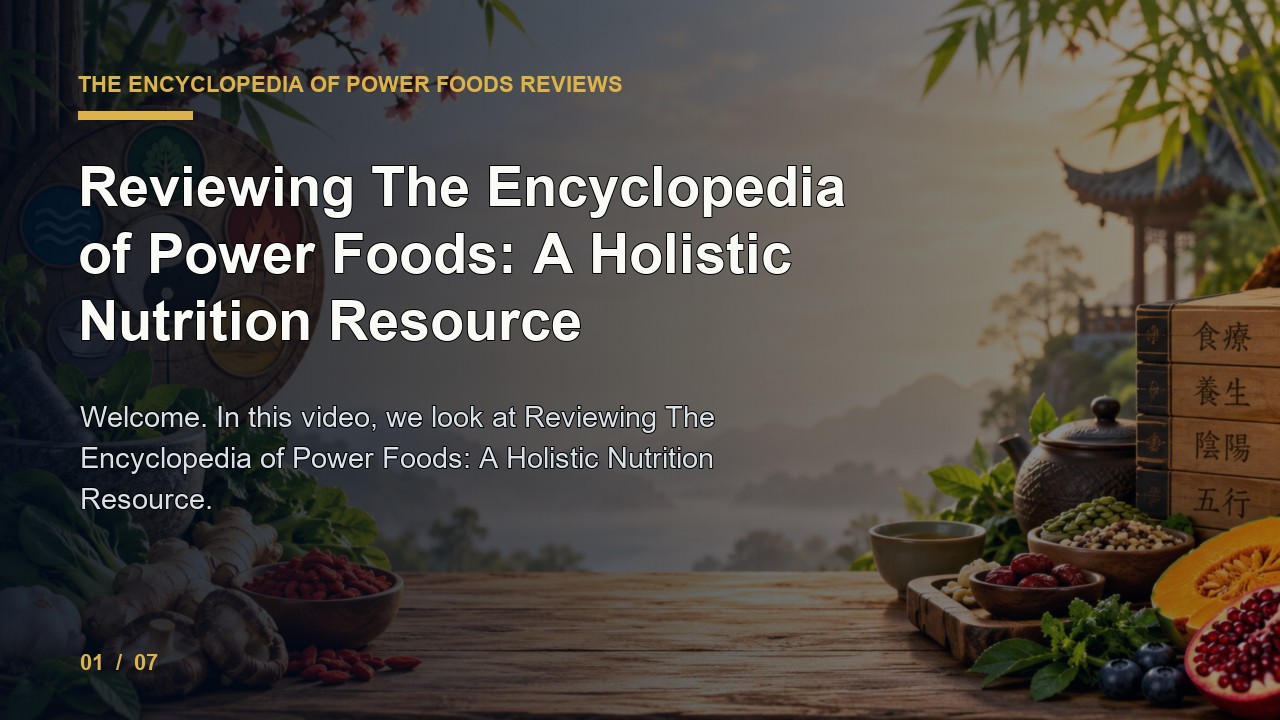 The Encyclopedia of Power Foods Review: Reviewing The Encyclopedia of Power Foods a Holistic Nutrition Resource video thumbnail